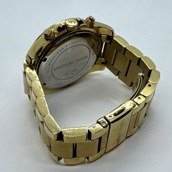 Michael Kors Blair MK5166 Women\'s Gold Stainless Steel Analog Dial Watch JNA594 main image 5